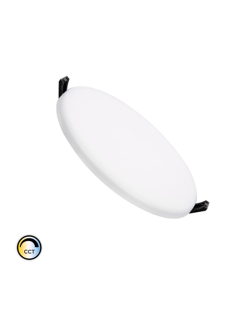 Dalle LED 18W Ronde CCT Surface Coupe Ø 160 mm IP54 Dalle LED 18W Ronde CCT Surface Coupe Ø 160 mm IP54