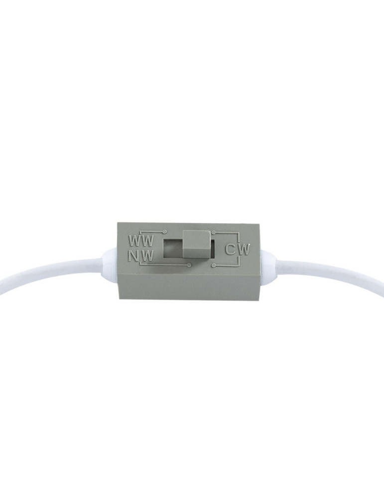 Dalle LED 18W Ronde CCT Surface Coupe Ø 160 mm IP54