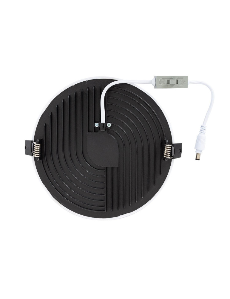 Dalle LED 18W Ronde CCT Surface Coupe Ø 160 mm IP54