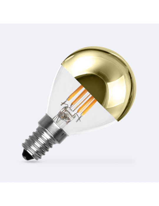 Ampoule à filament LED E14 4W 400 lm G45 Gold Reflect Ampoule à filament LED E14 4W 400 lm G45 Gold Reflect