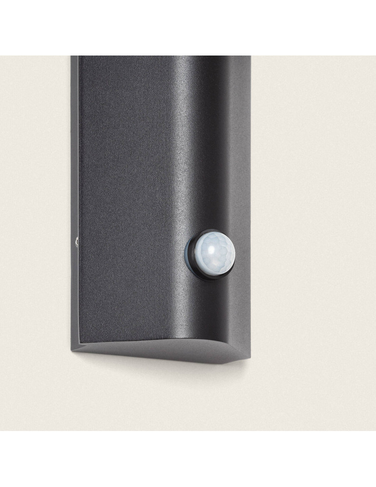 Applique Murale Extérieure Aluminium avec Détecteur de Mouvement Abel Deux Spots