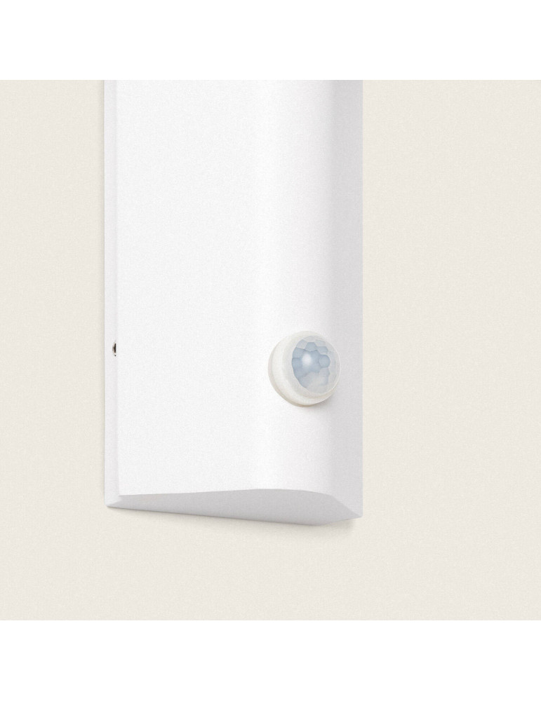 Applique Murale Extérieure Aluminium avec Détecteur de Mouvement Abel Deux Spots