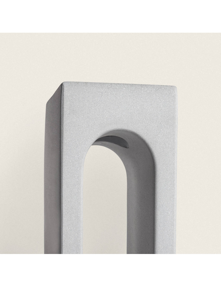 Balise Extérieure LED Dimmable 6W Ciment Sylexa 35 cm