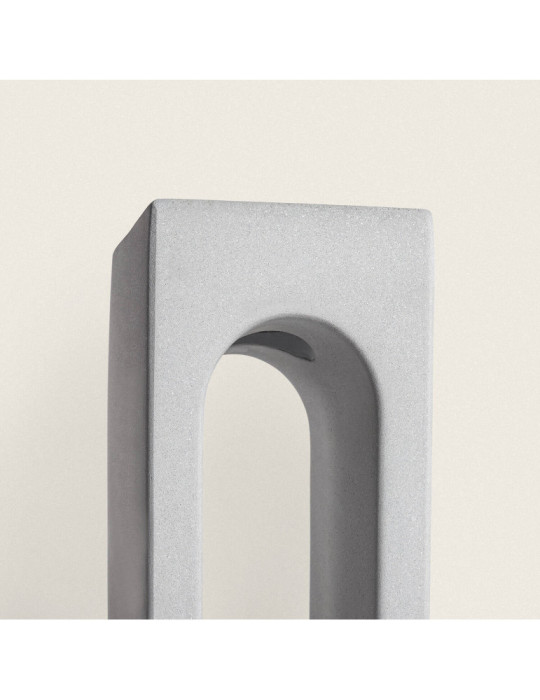 Balise Extérieure LED Dimmable 6W Ciment Sylexa 35 cm