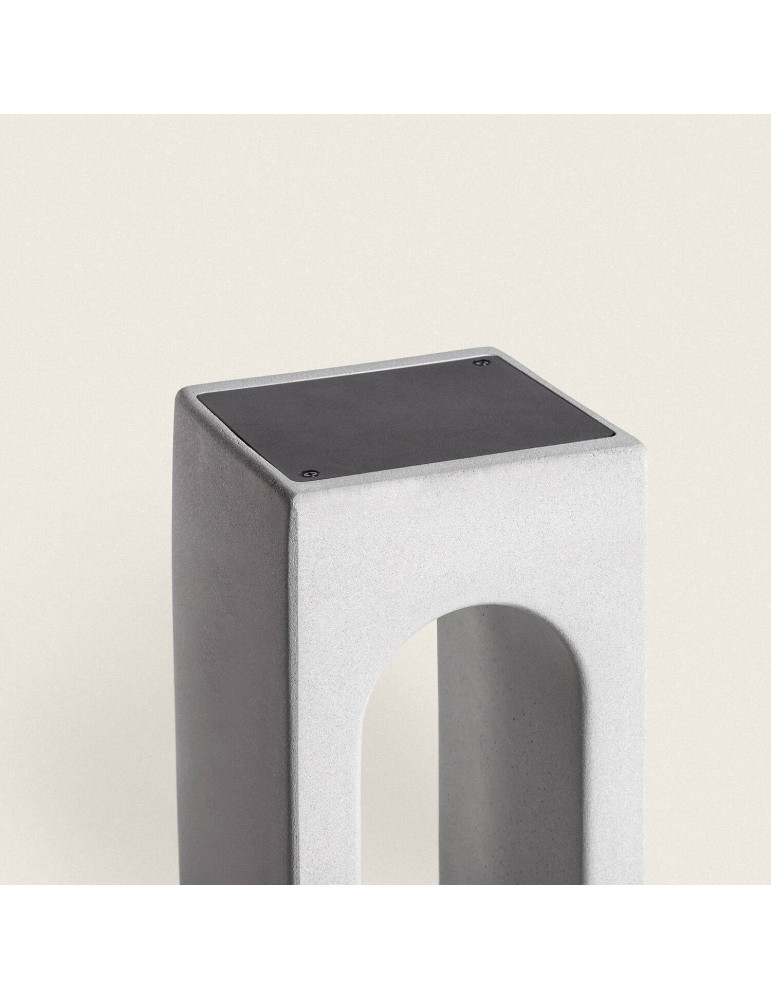 Balise Extérieure LED Dimmable 6W Ciment Sylexa 35 cm