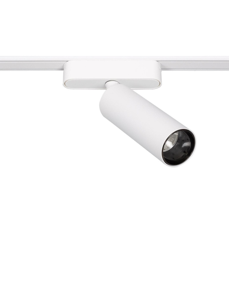 Spot LED sur Rail Magnétique 25mm Extra-Plat 15W 48V Blanc Style