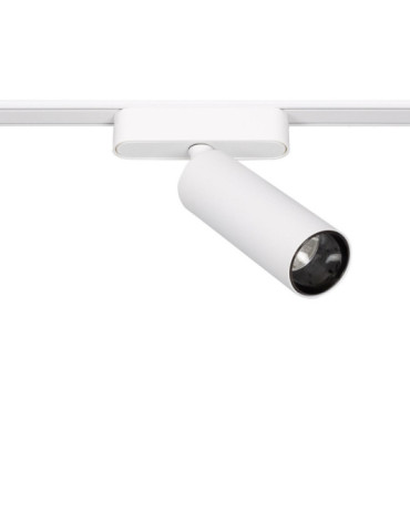 Spot LED sur Rail Magnétique 25mm Extra-Plat 15W 48V Blanc Style