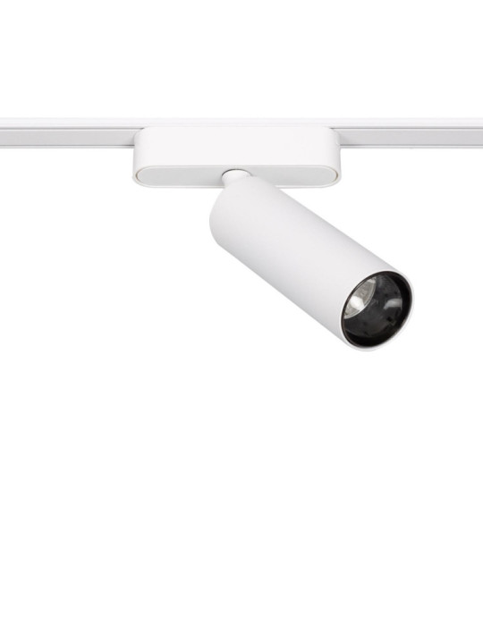 Spot LED sur Rail Magnétique 25mm Extra-Plat 15W 48V Blanc Style