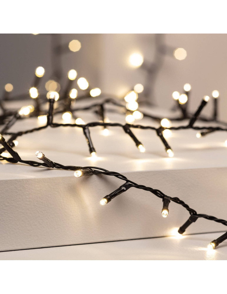 Guirlande LED Classic Noire Câble 35m