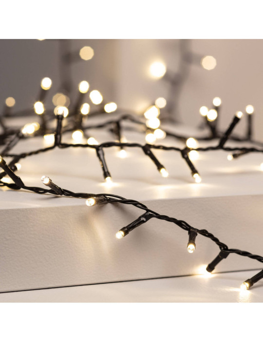 Guirlande LED Classic Noire Câble 35m