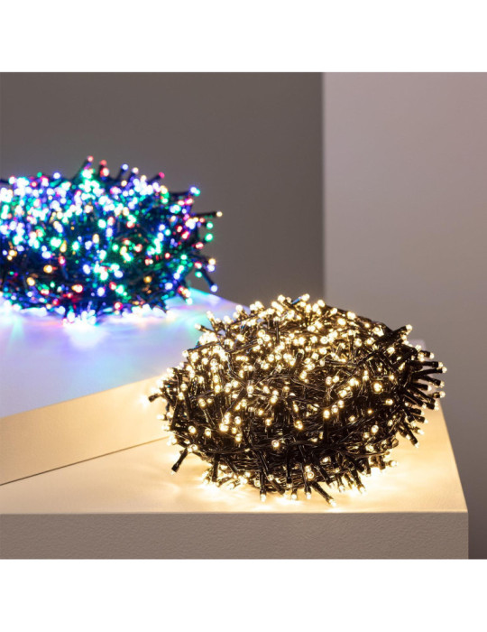 Guirlande LED Classic Noire Câble 35m