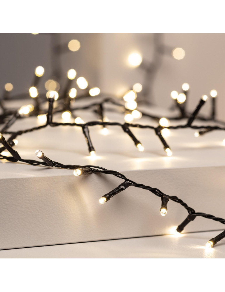 Guirlande LED Classic Noire Câble 35m