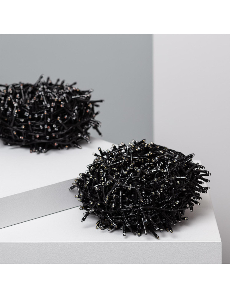 Guirlande LED Classic Noire Câble 35m