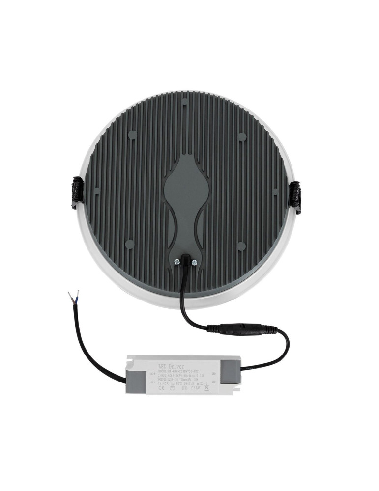 Downlight LED 30W Rond AERO UGR13 Coupe Ø 200 mm