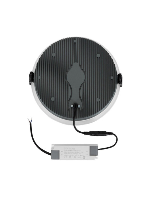 Downlight LED 30W Rond AERO UGR13 Coupe Ø 200 mm