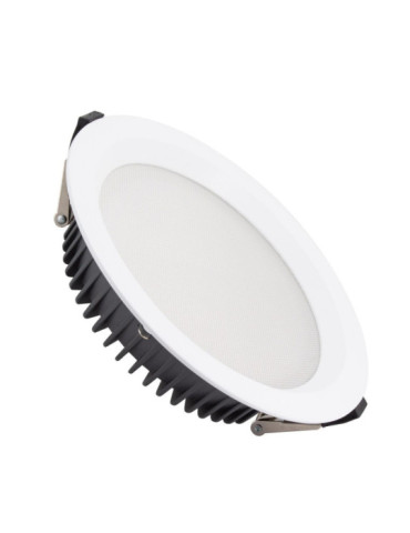 Downlight LED 50W Rond SAMSUNG Aero 130 lm/W Microprismatique LIFUD Coupe Ø 200 mm