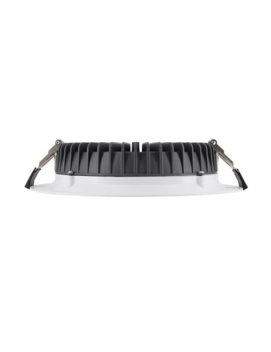 Downlight LED 50W Rond SAMSUNG Aero 130 lm/W Microprismatique LIFUD Coupe Ø 200 mm