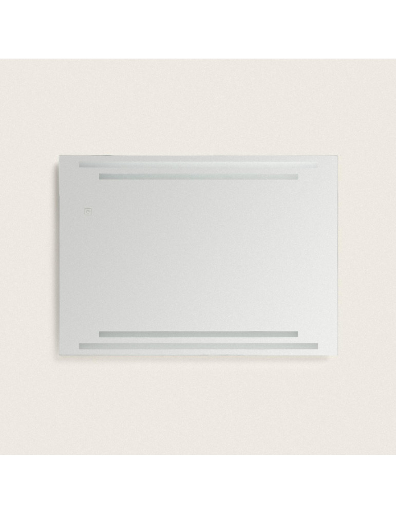Miroir Salle de Bain avec Éclairage LED et Anti-Buée 70x50 cm Taif