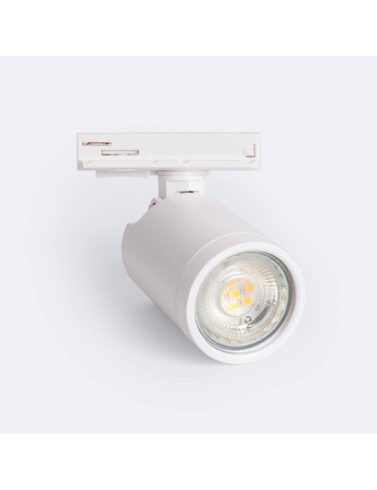 Spot à Douille sur Rail Monophasé Davos pour Ampoule GU10 / GU5.3