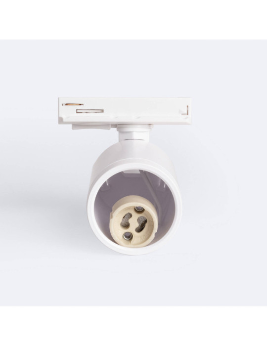 Spot à Douille sur Rail Monophasé Davos pour Ampoule GU10 / GU5.3