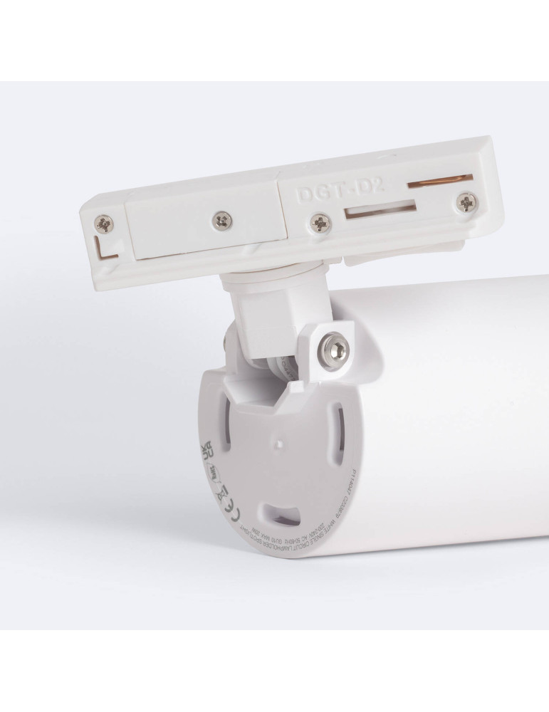 Spot à Douille sur Rail Monophasé Davos pour Ampoule GU10 / GU5.3