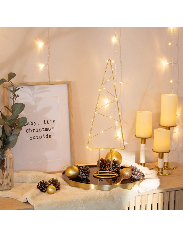 Sapin de Noël LED Gold