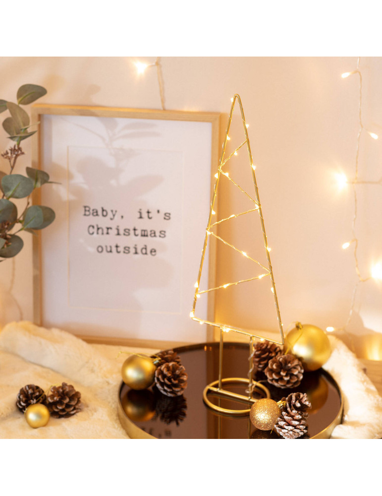 Sapin de Noël LED Gold