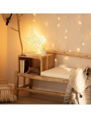 Étoile Lumineuse LED Irawo 42x42 cm