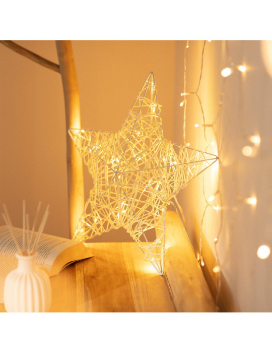 Étoile Lumineuse LED Irawo 42x42 cm