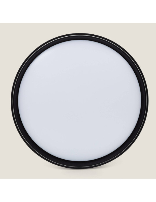 Plafonnier LED 24W Rond Métal Ø400 mm Nysted