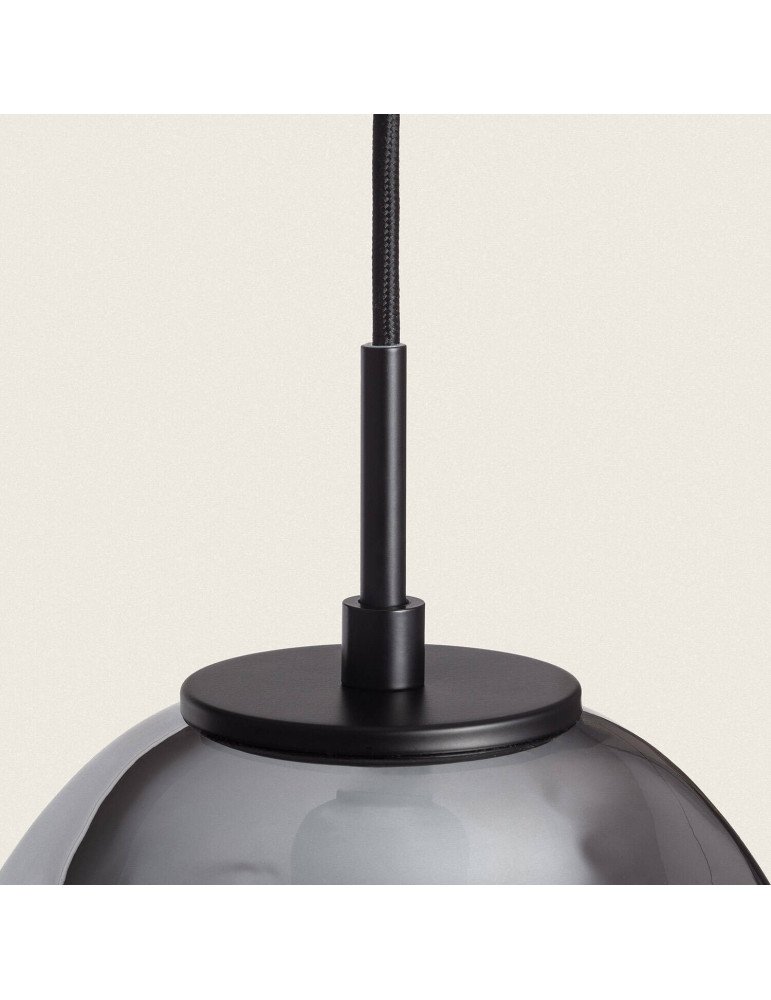 Suspension Métal et Verre Adina