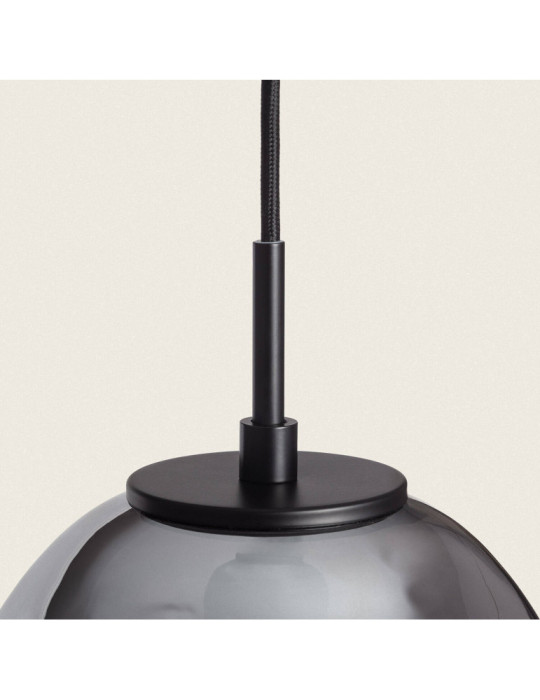 Suspension Métal et Verre Adina