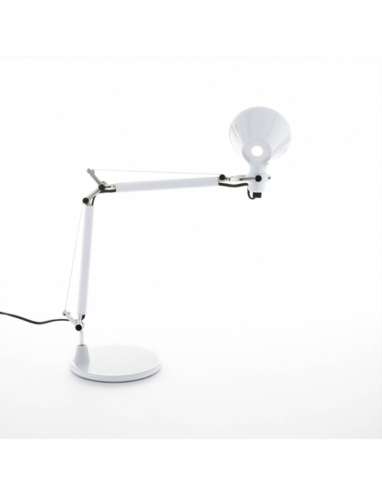 Lampe à Poser Tolomeo Micro Blanc Brillant ARTEMIDE