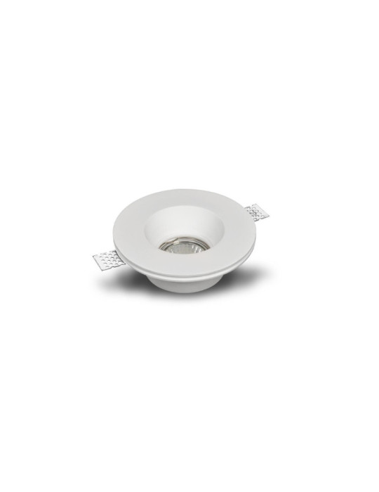Collerette Downlight Intégration Plâtre/Pladur Ronde pour Ampoule LED GU10/GU5.3 Coupe Ø133 mm UGR17 Collerette Downlight Intégration Plâtre/Pladur Ronde pour Ampoule LED GU10/GU5.3 Coupe Ø133 mm UGR17