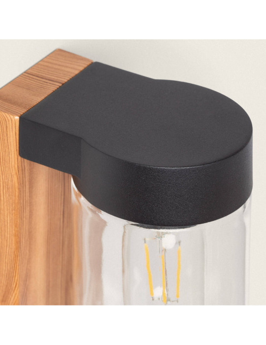 Applique Murale Extérieure Acier Inoxydable et Verre Sentinel