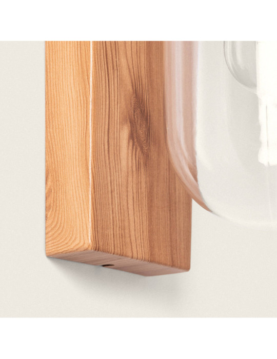 Applique Murale Extérieure Acier Inoxydable et Verre Sentinel