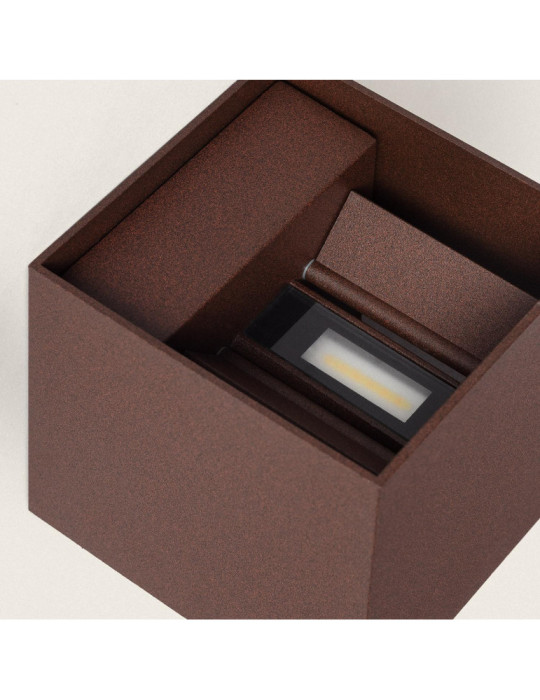 Applique Murale Extérieure LED 10 W Aluminium  Éclairage Double Face CCT Sélectionnable Iridix