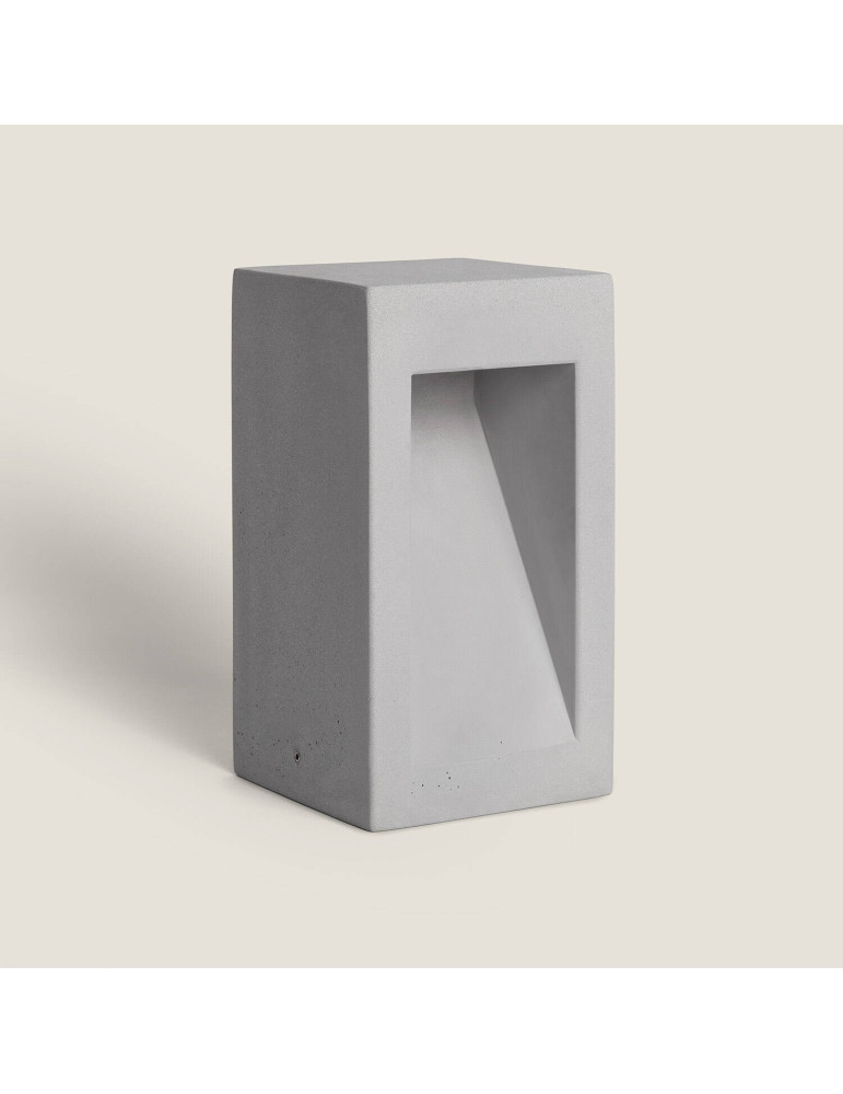 Balise Extérieure LED Dimmable 6W Ciment Lumixa 27 cm