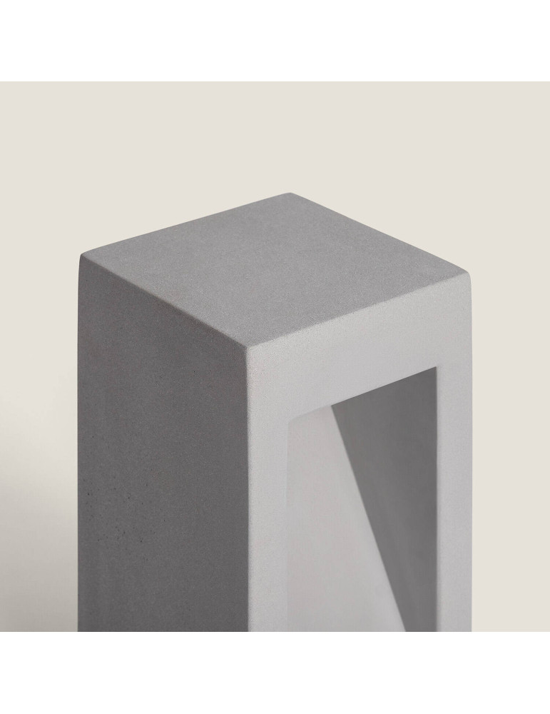 Balise Extérieure LED Dimmable 6W Ciment Lumixa 27 cm