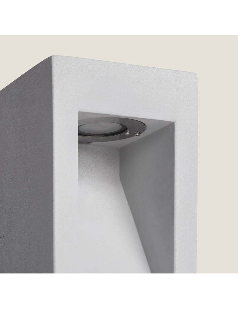 Balise Extérieure LED Dimmable 6W Ciment Lumixa 27 cm