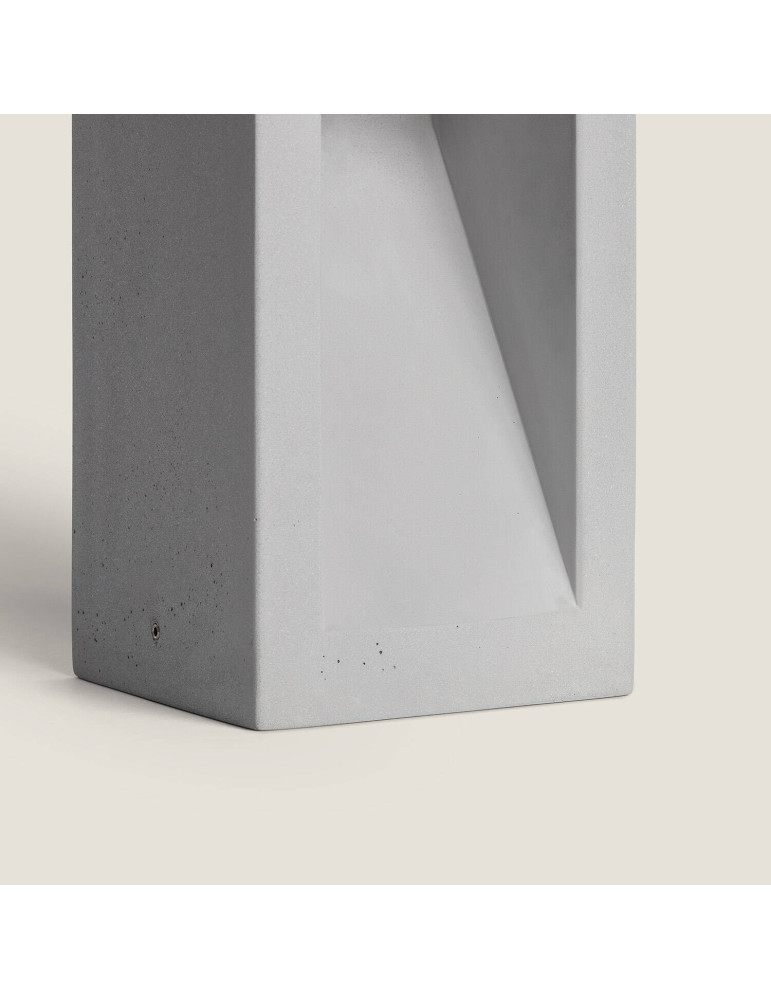 Balise Extérieure LED Dimmable 6W Ciment Lumixa 27 cm