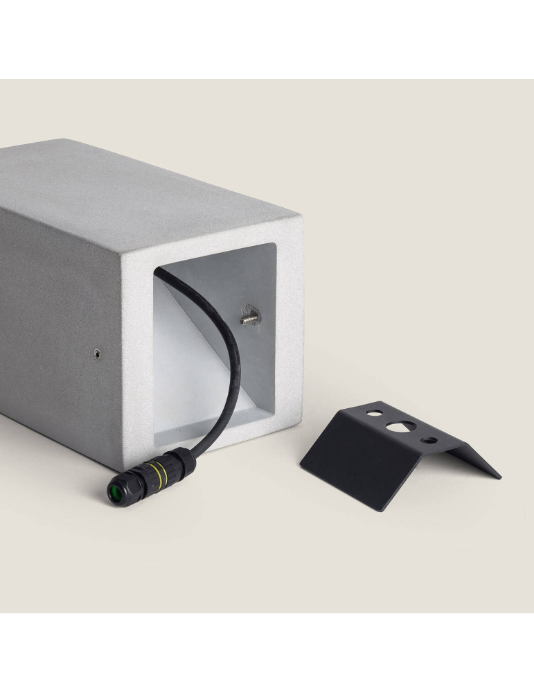 Balise Extérieure LED Dimmable 6W Ciment Lumixa 27 cm