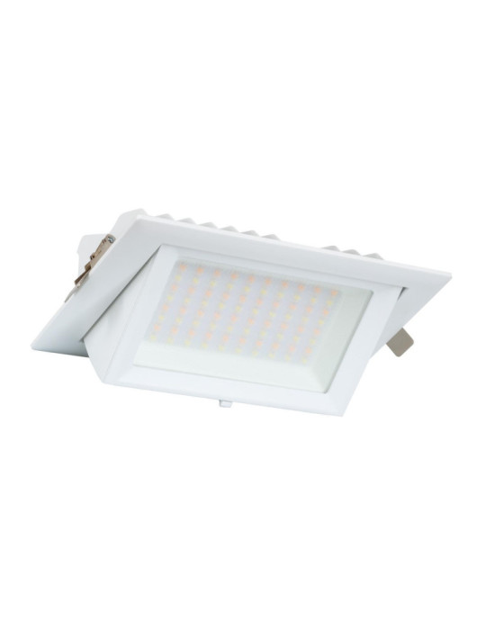 Spot Downlight LED 38W Rectangulaire Orientable SAMSUNG 130 lm/W LIFUD Coupe 210x125 mm Spot Downlight LED 38W Rectangulaire Orientable SAMSUNG 130 lm/W LIFUD Coupe 210x125 mm