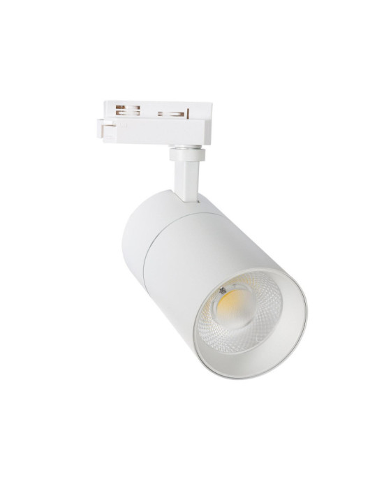 Spot LED sur Rail Monophasé 20W Mallet Dimmable CCT
