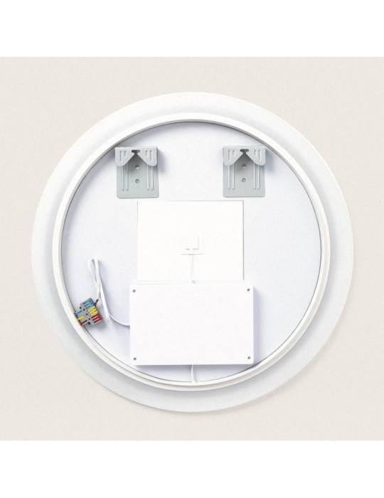 Miroir de Salle de Bain avec éclairage LED et Anti-buée Minna Ø60 cm