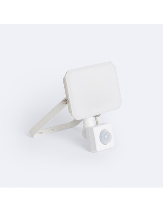 Projecteur LED 20W IP65 avec capteur PIR Blanc