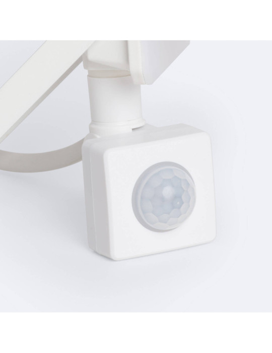 Projecteur LED 20W IP65 avec capteur PIR Blanc
