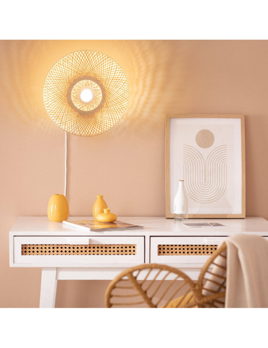 Lampe Murale Bambou Manen