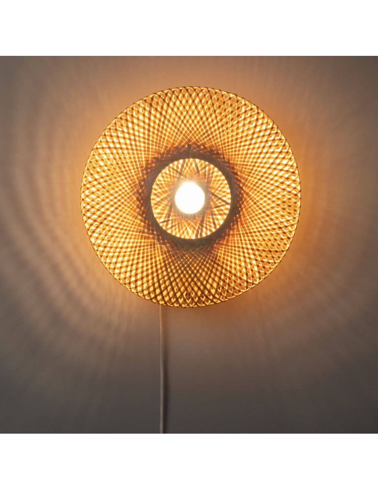 Lampe Murale Bambou Manen