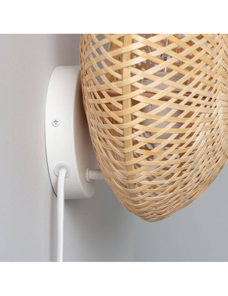 Lampe Murale Bambou Manen